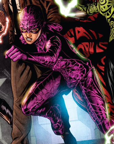 Alba Garcia (aka Black Orchid), a member of Justice League Dark