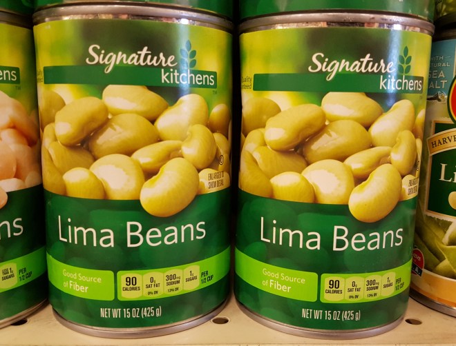 lima beans in cans