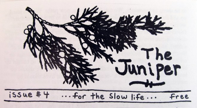 the juniper zine