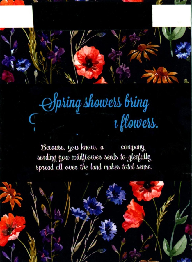 The seed packet in question.