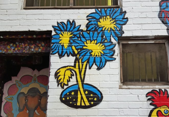 Mural in Freak Alley in downtown Boise, Idaho 